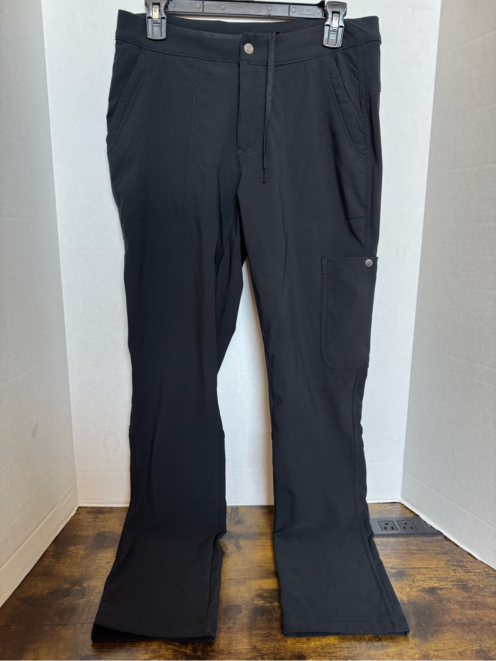 Columbia Women's Arden Point Lined Straight Leg Pants Black Size 8 Omni-Shield